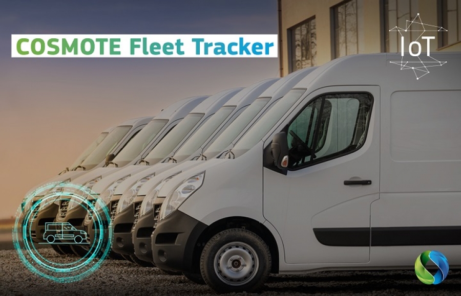 Cosmote Fleet Tracker για την παρακολούθηση και διαχείριση 360 εταιρικών οχημάτων της BSK