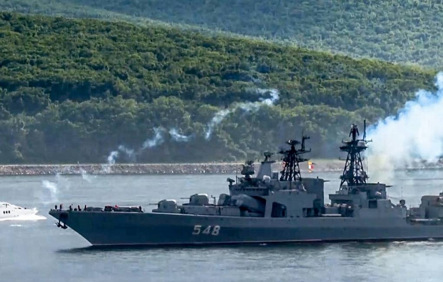 Σε ασκήσεις ο ρωσικός στόλος του Ειρηνικού με 40 πλοία και σκάφη