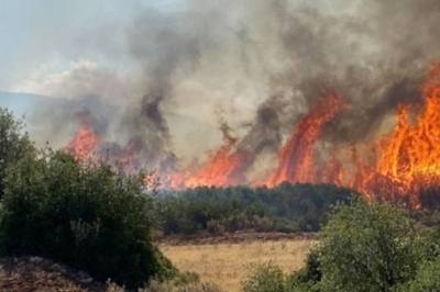 Συναγερμός στην Πυροσβεστική για φωτιά που ξέσπασε στις Σέρρες