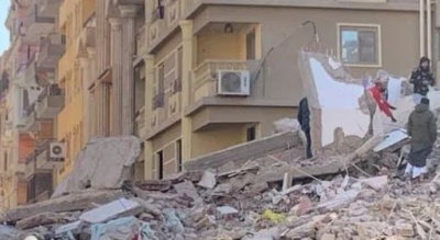 Αίγυπτος: Στους 8 οι νεκροί και στους 29 οι τραυματίες από την κατάρρευση κτιρίου στο  Κάιρο