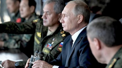 O V. Putin αναστέλλει τη συμμετοχή της Ρωσίας στη Συνθήκη INF