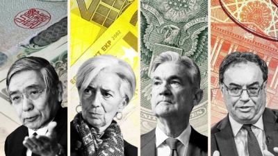 Παραδοχή ήττας από κεντρικές τράπεζες: Επίμονος ο πληθωρισμός - Δεν αντιμετωπίζονται η ισχυρή ζήτηση και τα εφοδιαστικά σοκ