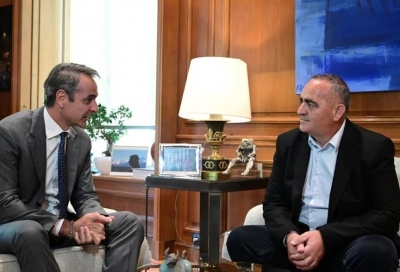 Συνάντηση του πρωθυπουργού με τον Μπελέρη στο Μαξίμου - Μητσοτάκης: Στέκομαι δίπλα στον λαό της ελληνικής μειονότητας