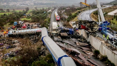 Τέμπη: Συμβολική μοτοπορεία από τα διόδια των Μαλγάρων μέχρι τον τόπο της σιδηροδρομικής τραγωδίας