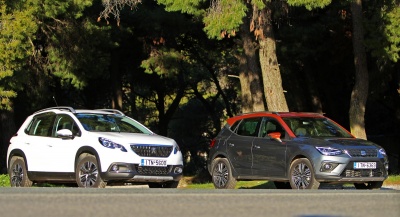 Peugeot 2008 1.2 PureTech vs Seat Arona 1.0 TSI: Δύο από τα καλύτερα crossover!