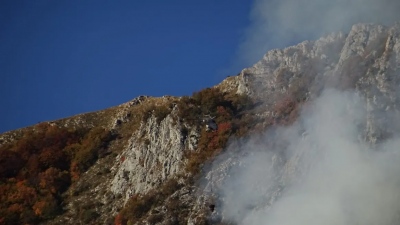 Φωτιά στο Παγγαίο: Καίει για τρίτη ημέρα - 250 πυροσβέστες στην περιοχή