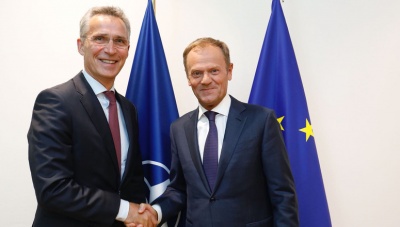 Stoltenberg - Tusk: Μοναδική ευκαιρία για Ελλάδα και ΠΓΔΜ η συμφωνία Τσίπρα και Zaev