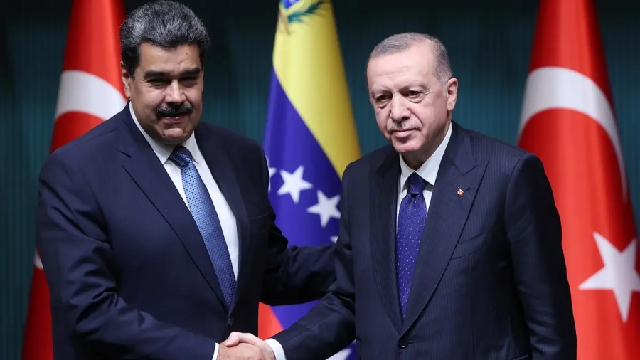 Ψήφος ... εμπιστοσύνης από Erdogan στον Maduro: «Εκτιμάμε τη στάση σας υπέρ της Παλαιστίνης»