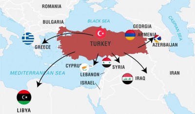 Πως η Τουρκία ενώ έχει εμπλακεί σε 5 μεγάλα μέτωπα αποκομίζει κέρδη; - Χρήζει προσοχής η μετεξέλιξη της σε περιφερειακή δύναμη