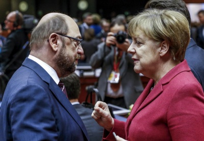 Γερμανία: Αύριο 15/12 αποφασίζει το SPD για την κυβέρνηση συνασπισμού με Merkel
