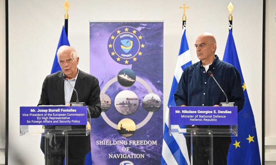 Borrell: Η Επιχείρηση «Ασπίδες» είναι παράδειγμα αποτελεσματικής δράσης – Ευθεία επίθεση στα ευρωπαϊκά συμφέροντα από τους Houthis