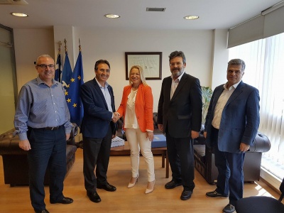 Συνάντηση εργασίας ΕΛΤΑ και Κυπριακών Ταχυδρομείων