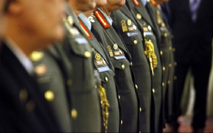 Το Ανώτατο Στρατιωτικό Συμβούλιο έκρινε τους αξιωματικούς Σωμάτων στο βαθμό του ταξιάρχου