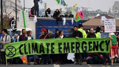 Βρετανία: Διαδηλώσεις στο κέντρο του Λονδίνου για την κλιματική αλλαγή