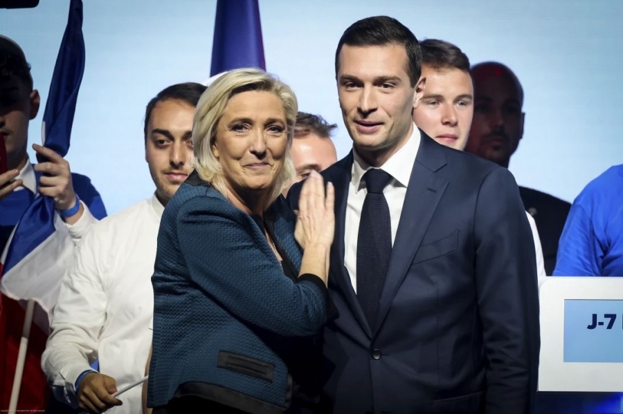 Bardella για συμμαχία εναντίον Le Pen: Έκπληκτος που ο Macron βοηθά ένα βίαιο ακροαριστερό κίνημα