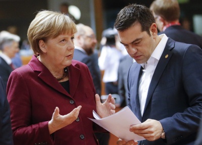 Merkel: Δεδομένη η στήριξη μας στην Ελλάδα για τις προκλήσεις της Τουρκίας - Τσίπρας: Αμοιβαία αποδεκτή λύση για την ΠΓΔΜ