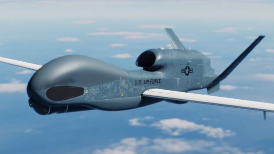 Το αμερικανικό UAV στρατηγικής αναγνώρισης RQ-4B Global Hawk που χάθηκε κοντά στην Κριμαία άλλαξε δρομολόγιο