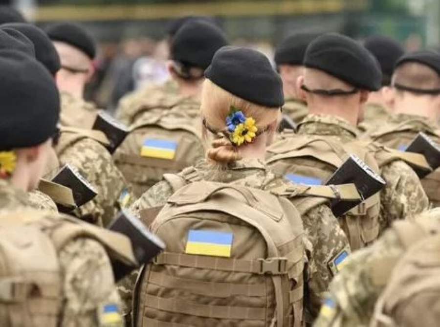 Ο γυναικείος λόχος των Ενόπλων Δυνάμεων της Ουκρανίας μπήκε στην μάχη στον τομέα της Kremminna