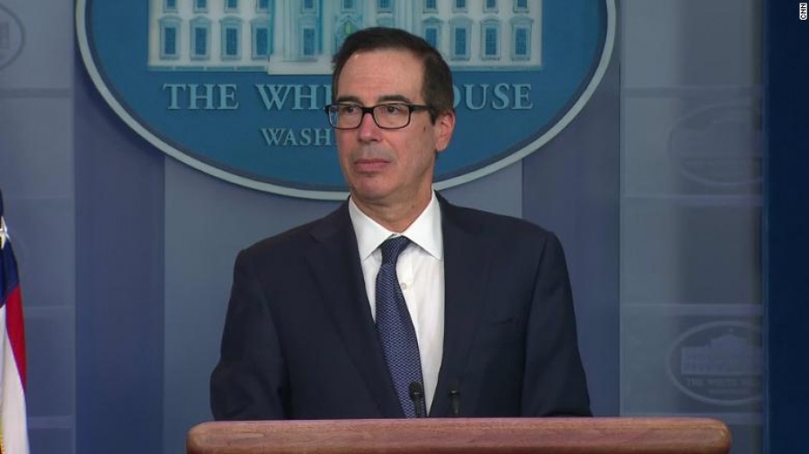 Mnuchin: Δεν έχει αλλάξει το κείμενο της εμπορικής συμφωνίας «Φάση Ι» - Παραμένουν οι δεσμεύσεις της Κίνας