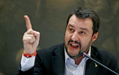 Salvini: Juncker και Moscovici έχουν καταστρέψει την Ευρώπη - Η θητεία της κυβέρνησης θα είναι 5ετής