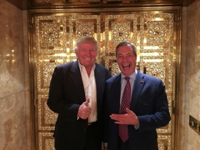 Συγχαρητήρια Trump  σε Farage: Ο Nigel είναι ένας άνθρωπος που αγαπά πραγματικά τη χώρα του