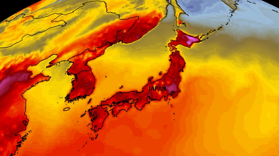 Ακραία ζέστη - ρεκόρ έζησε η Ιαπωνία τον Ιούλιο: Ήταν ο πιο ζεστός που έχει καταγραφεί εδώ και 126 χρόνια