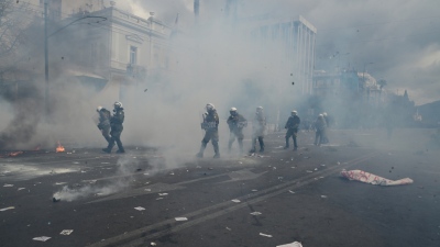 Υπουργείο Πολιτισμού: Φθορές στον αρχαιολογικό χώρο του Ολυμπίου Διός στα επεισόδια μετά το συλλαλητήριο για τα Τέμπη