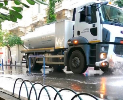 Δήμος Αθηναίων: Μεγάλη επιχείρηση καθαριότητας - απολύμανσης στη Βαρβάκειο Αγορά