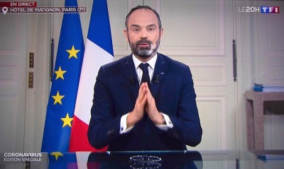 Philippe (πρωθυπουργός Γαλλίας): Η καραντίνα στη χώρα θα διαρκέσει εβδομάδες