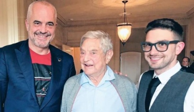 Μια σχέση με «σκοτεινές» πτυχές για την Ελλάδα - «Αδερφό» αποκαλεί τον Αλβανό Πρωθυπουργό Rama ο γιος του Soros