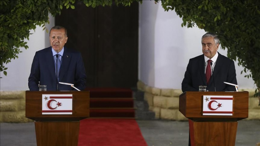 Επίδειξη αλαζονείας από Erdogan στην Κύπρο: «Μόνη λύση τα δύο κράτη, ανέφικτη η ομοσπονδία, δεν υποκύπτουμε σε εκβιασμούς»