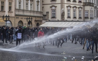 Δανία: Επεισόδια και συλλήψεις σε διαδηλώσεις κατά των περιοριστικών μέτρων του κορωνοΐού