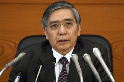 Kuroda (BoJ): Θα επιμείνουμε στη νομισματική χαλάρωση για να τονώσουμε τον πληθωρισμό