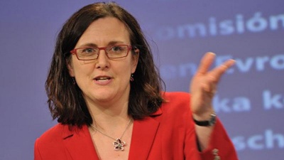 Η επίτροπος Malmström ένα από τα πρόσωπα της χρονιάς - Hγείται της επιτυχημένης ευρωπαϊκής εμπορικής πολιτικής