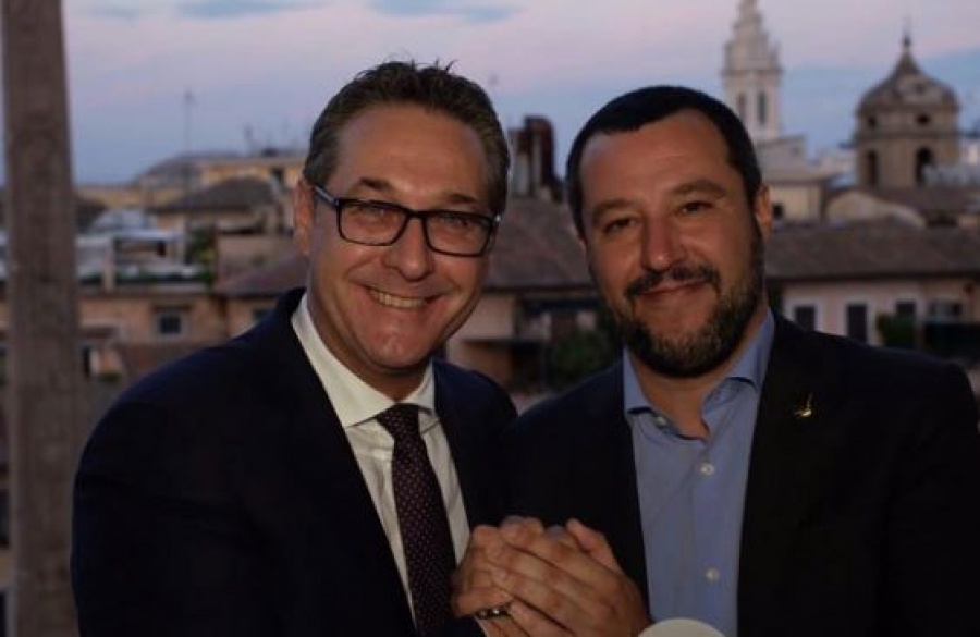 SZ: Συμμαχία Salvini - Strache στις ευρωεκλογές - Η αντίδραση των Βρυξελλών και το AfD