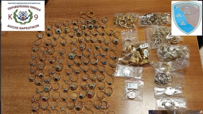 Ηγουμενίτσα: Σύλληψη δύο αλλοδαπών για υπεξαίρεση και λαθρεμπορία χρυσών κοσμημάτων από την Τουρκία