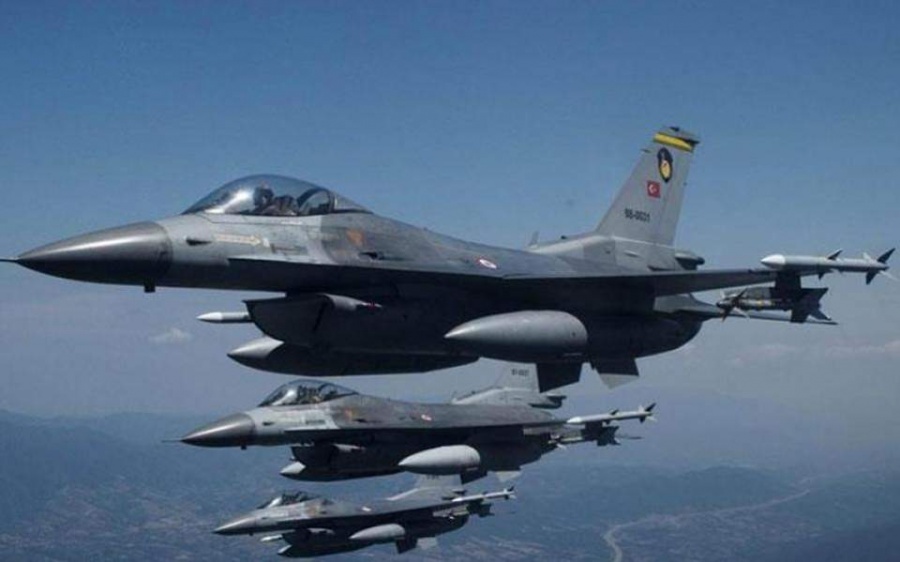 Νέες τουρκικές παραβιάσεις - Δύο F-16 πέταξαν πάνω από την Παναγιά και τις Οινούσσες