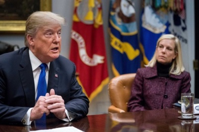 ΗΠΑ: Παραιτήθηκε η υπουργός Εσωτερικής Ασφάλειας Kirstjen Nielsen κατόπιν πιέσεων του Trump