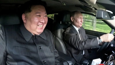 Reuters: Με ανταλλακτικά από τη Νότια Κορέα το αυτοκίνητο που χάρισε ο Putin στον Kim