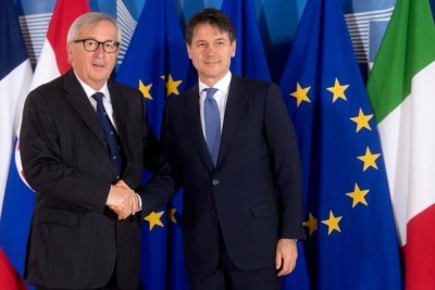 Στις Βρυξέλλες το Σάββατο 24/11 ο Conte για να συναντηθεί με τον Juncker