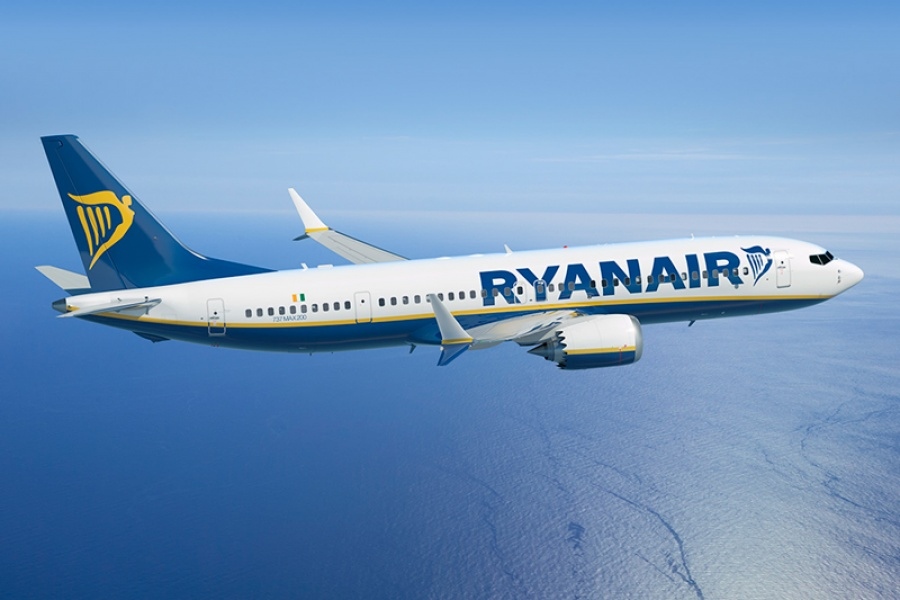 Ryanair: «Βουτιά» 46% στα κέρδη το β' τρίμηνο 2024, έφθασαν τα 360 εκατ. ευρώ - Στο -15% η μετοχή