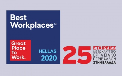 ﻿Best Workplaces 2020: Αυτές είναι οι εταιρείες με το καλύτερο εργασιακό περιβάλλον στην Ελλάδα!