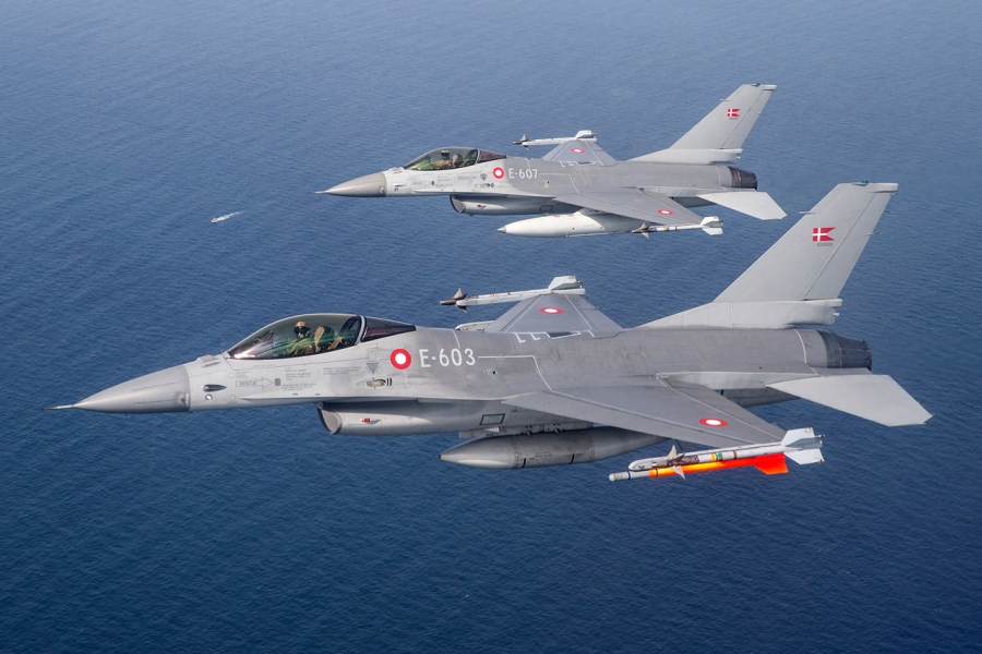 Πρώτος στόχος της Ρωσίας θα είναι τα F -16 που θα στείλει η Δανία στην Ουκρανία