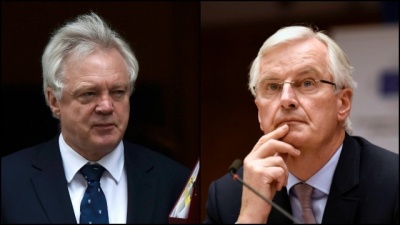 ΕΕ - Βρετανία: Νέος γύρος συνομιλιών Barnier - Davis για το Brexit τη Δευτέρα (06/02) στο Λονδίνο