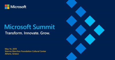 4ο Microsoft Summit «Transform. Innovate. Grow.» στις 14 Μαΐου 2019
