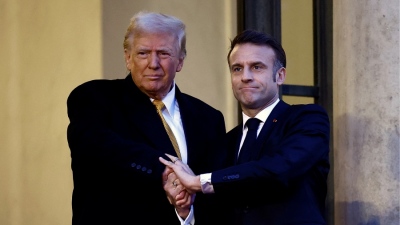 Επικοινωνία Macron - Trump πριν τη συνάντηση για την Ουκρανία στο Παρίσι