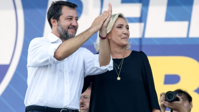 Κοινό μήνυμα Le Pen - Salvini στη γραφειοκρατία της ΕΕ: Μόνο ο Macron και η von der Leyen δεν κατάλαβαν το μήνυμα του λαού