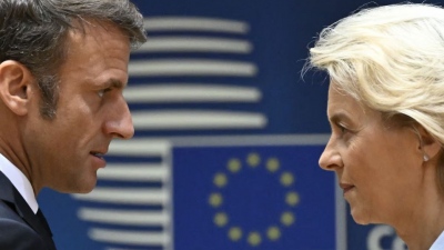 Κωλοτούμπα Macron βλέπει το Politico - Εγκαταλείπει το «σχέδιο Draghi» και στηρίζει von der Leyen για την Κομισιόν