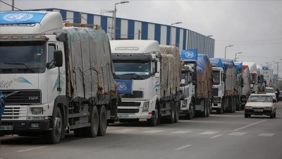 Πάνω από 2.000 φορτηγά που μεταφέρουν βοήθεια στη Γάζα έχουν μπλοκαριστεί στα σύνορα της Rafah