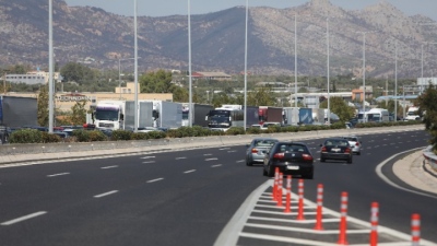 Κυκλοφοριακές ρυθμίσεις στην Αθηνών – Κορίνθου στα διόδια Ελευσίνα από 29/10 έως 22/11